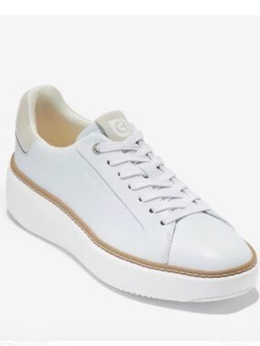 Cole Haan Grandpro Topspin Sneaker Women's in White Size 6.5B